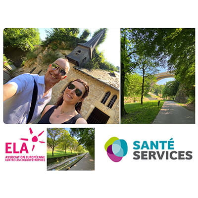 Santé Services participates in ELA's "Mets tes baskets" initiative