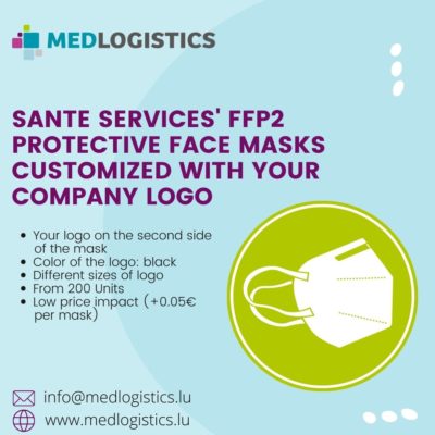 Customize your FFP2 masks with your company logo!