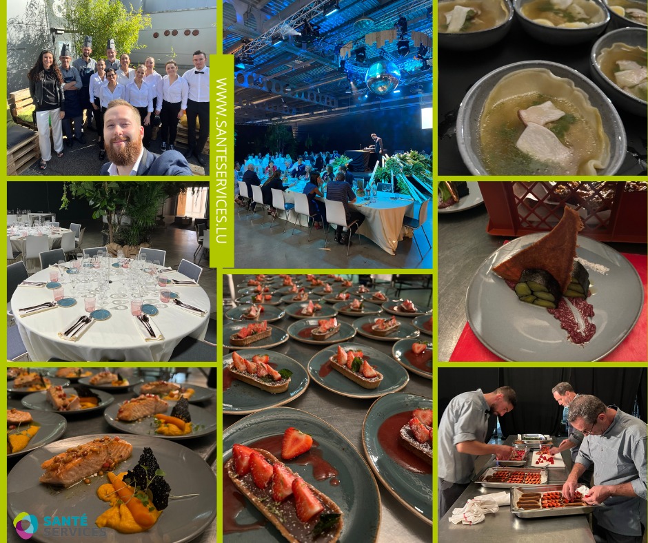 MedHospitality au catering du Luxembourg Healthcare Gala Dinner